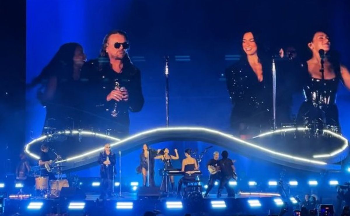 Video: Fher de Maná sorprende a dueto con Dua Lipa