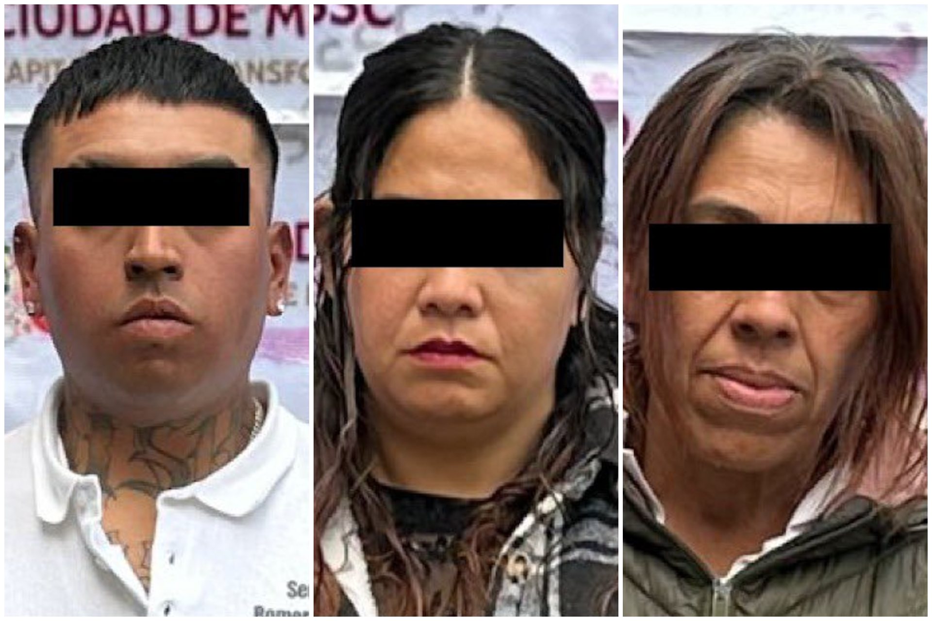 Detienen a tres por extorsiones a choferes de transporte público en CDMX