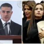 Se reúnen García Harfuch y la alcaldesa de Uruapan, Grecia Quiroz