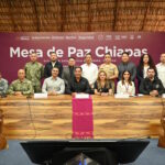 Harfuch participa en Mesa de Seguridad en Chiapas, reconoce fortalecimiento de la Policía Estatal