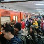 Retiro de trenes afecta servicio en el Metro CDMX