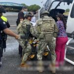 Marina apoya en la atención a heridos tras explosión en Coahuayana, Michoacán