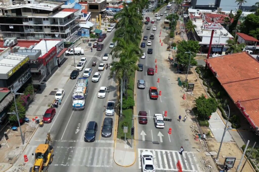 Sheinbaum inaugura rehabilitación urbana de la Costera Miguel Alemán de Acapulco, Guerrero