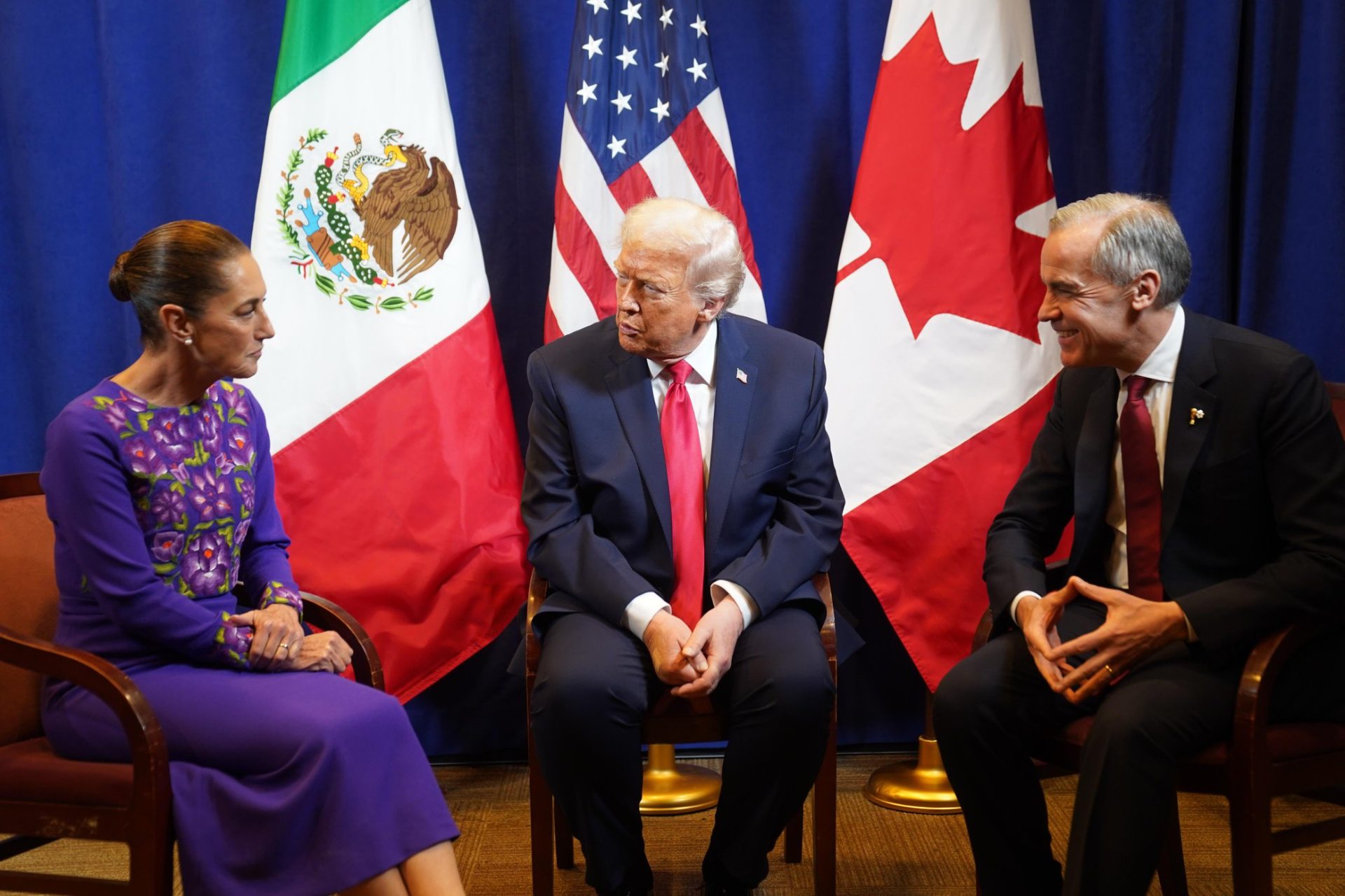 Sheinbaum se reunirá con Trump y Carney en la final del Mundial Sheinbaum se reunirá con Trump y Carney en la final del Mundial