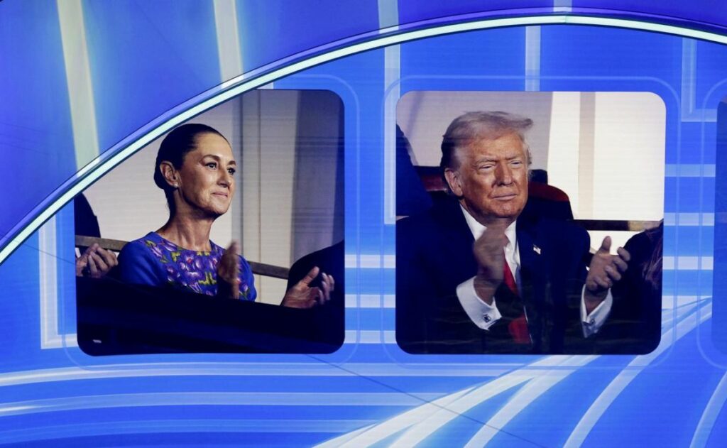 Sheinbaum coincide con Trump por primera vez en el sorteo del Mundial 2026