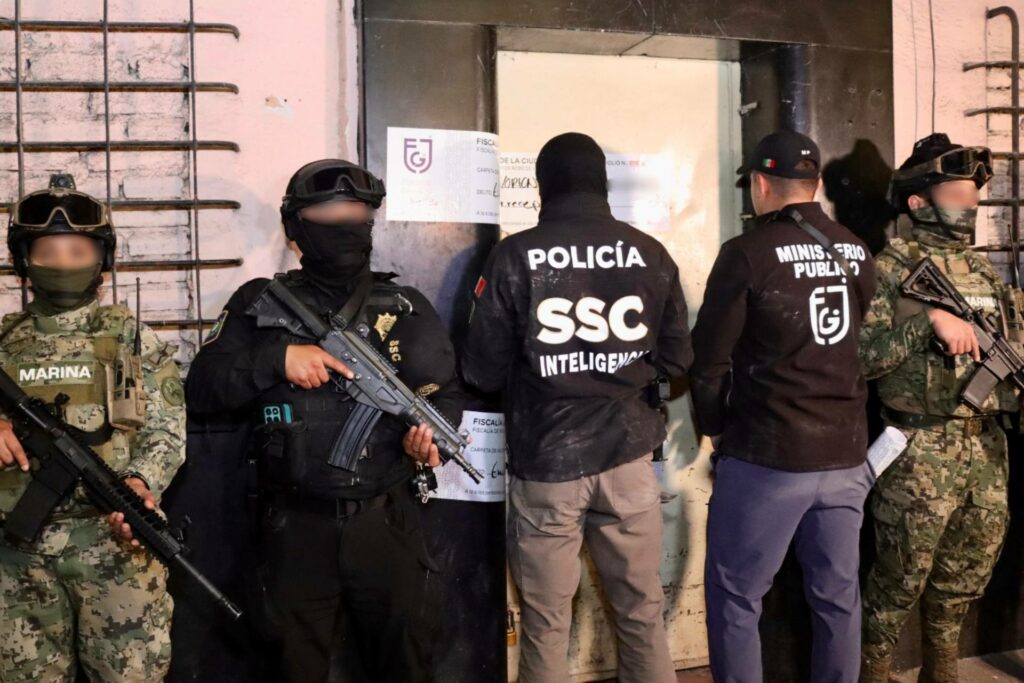 Aseguran 150 toneladas de autopartes robadas en la alcaldía Cuauhtémoc, CDMX