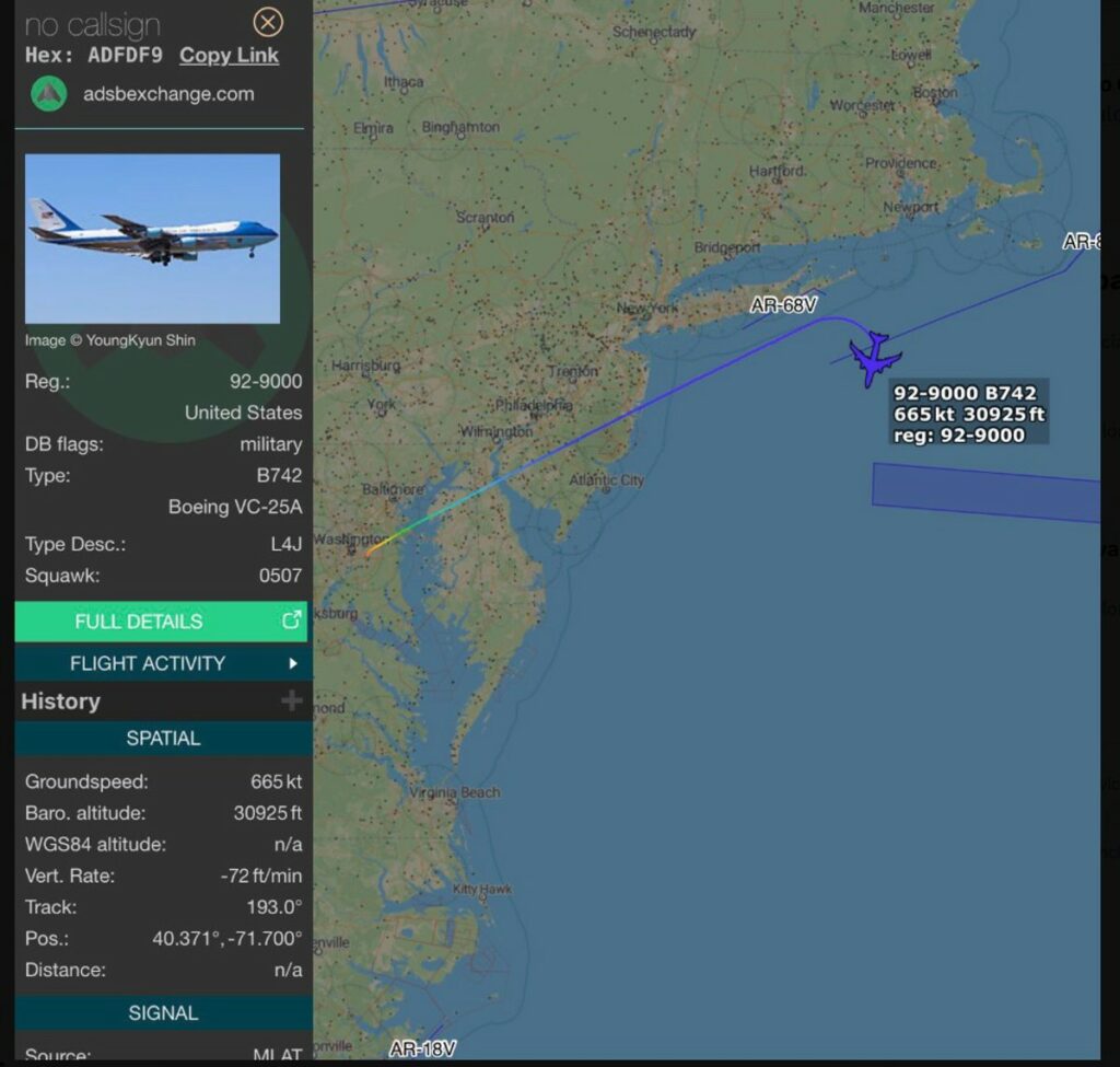 Avión de Trump sufre "problema eléctrico menor"; será reemplazado para viajar a Davos - 3b62454309a4a97e279c8b6b95a54da04d56fbb7-1024x975