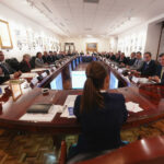 Sheinbaum recibe en Palacio Nacional a líderes de la industria automotriz en México