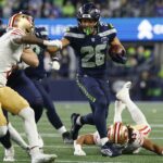 Zach Charbonnet, de Seahawks, se pierde la final de la NFC por rotura de ligamento