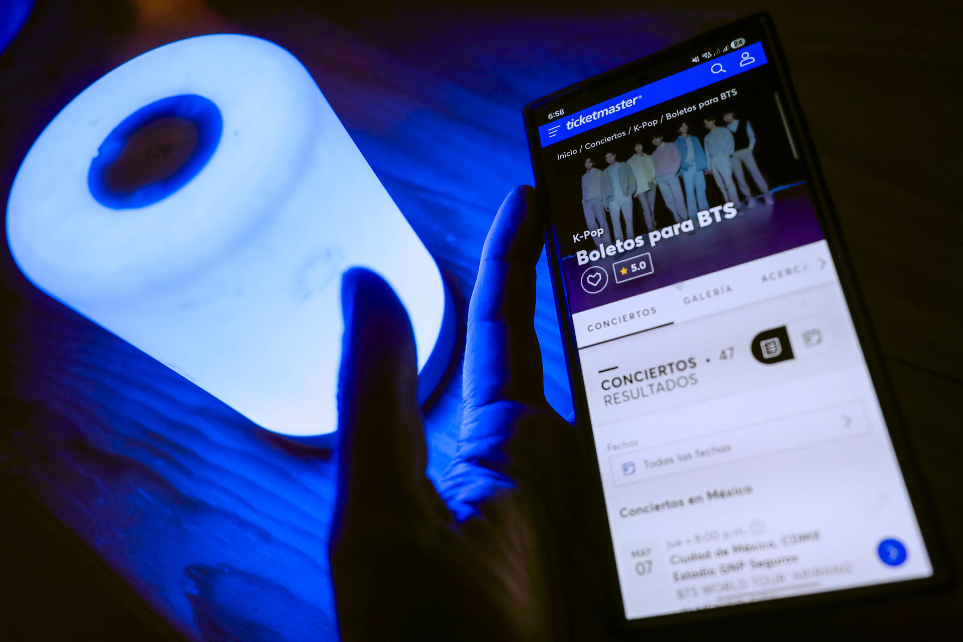 Solo seis de cada 100 interesados lograron boleto para los conciertos de BTS en México