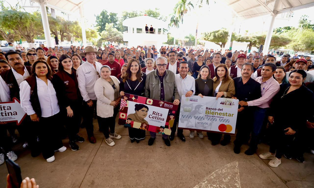 Arranca en Sinaloa la entrega de la Beca Rita Cetina para estudiantes de secundaria Arranca en Sinaloa la entrega de la Beca Rita Cetina para estudiantes de secundaria