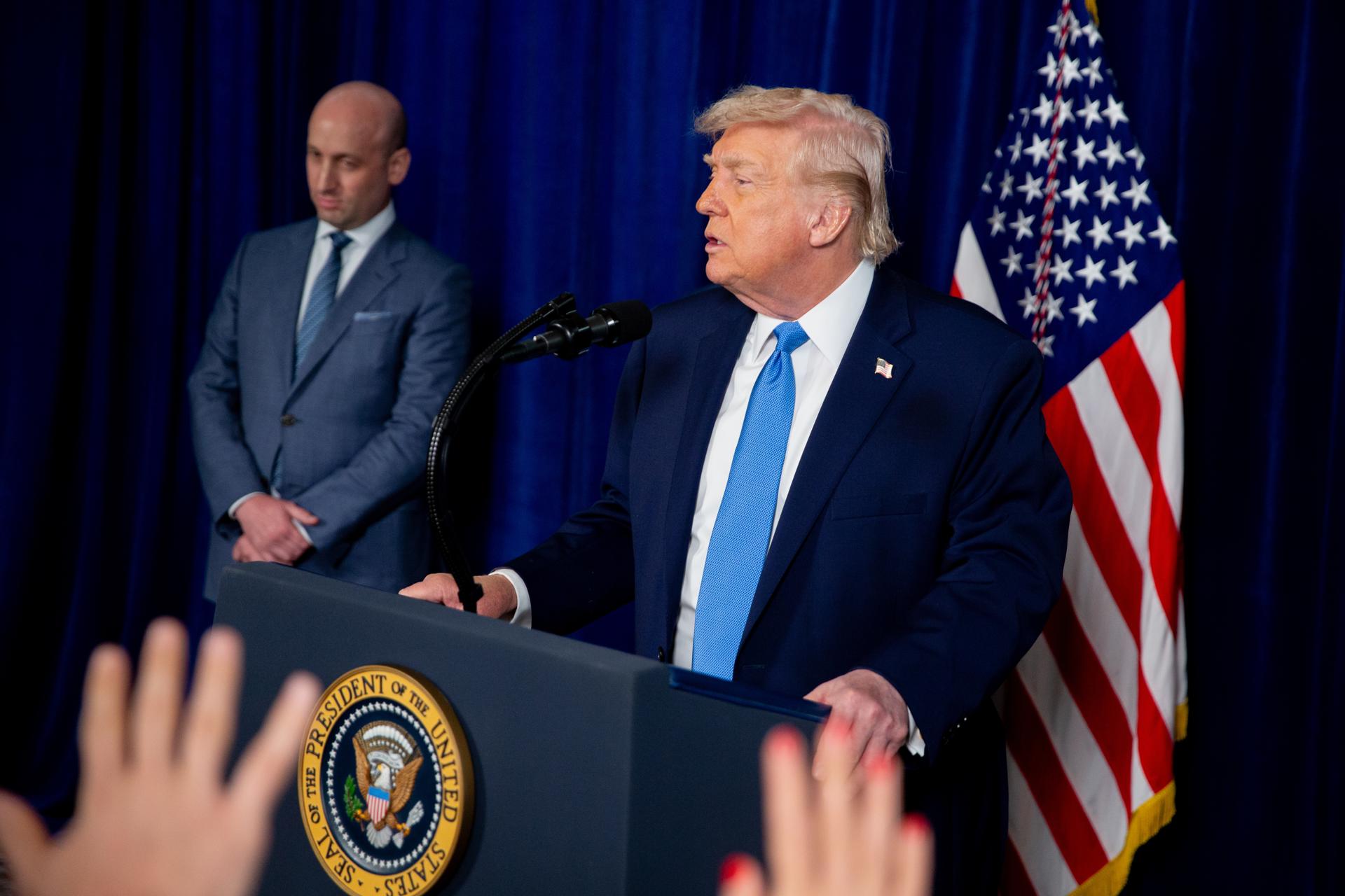 Trump descarta una pronta convocatoria de elecciones libres en Venezuela Trump descarta una pronta convocatoria de elecciones libres en Venezuela