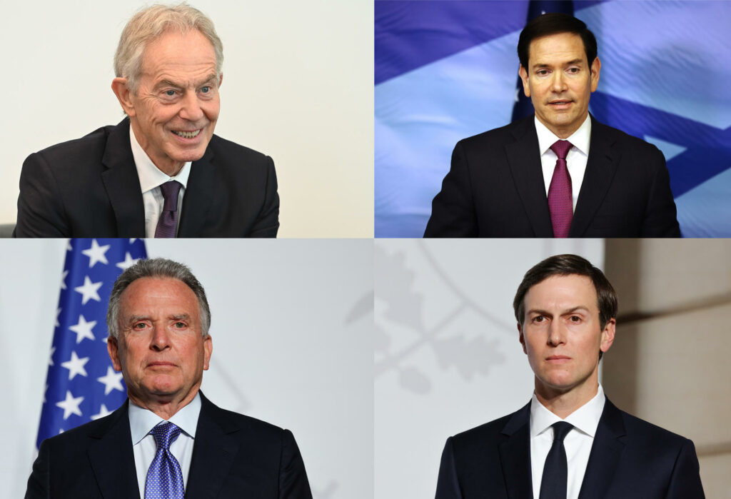Tony Blair, Marco Rubio, Steve Witkoff y Jared Kushner formarán la Junta Ejecutiva de Gaza