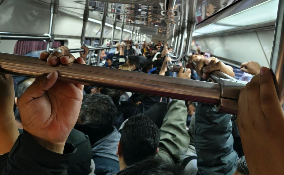Metro CDMX reporta “afluencia alta” en cinco líneas