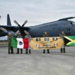 Defensa lleva ayuda humanitaria a Jamaica por el huracán Melissa