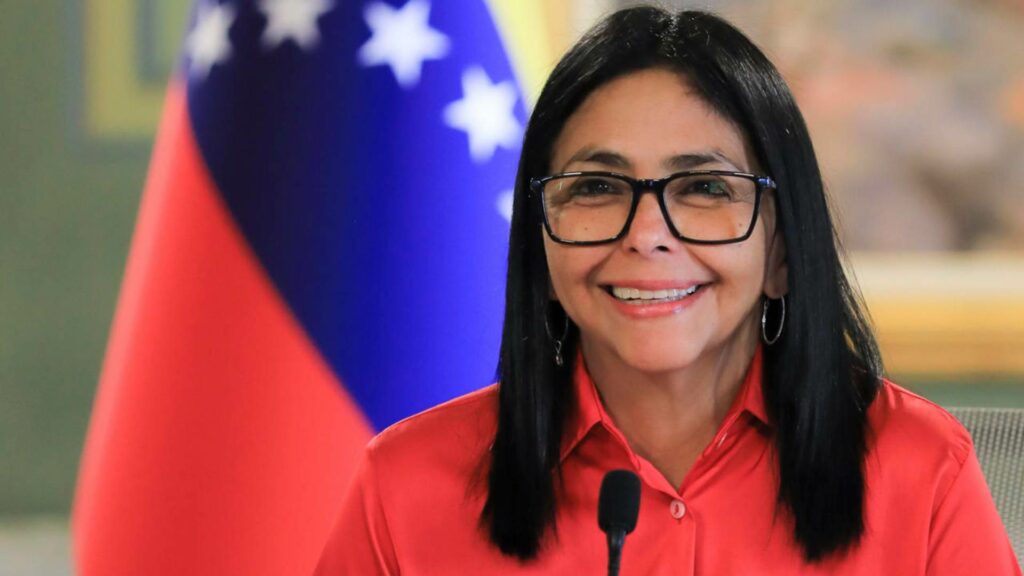 Delcy Rodríguez espera que Venezuela sea un “gigante productor” de petróleo como EE.UU.