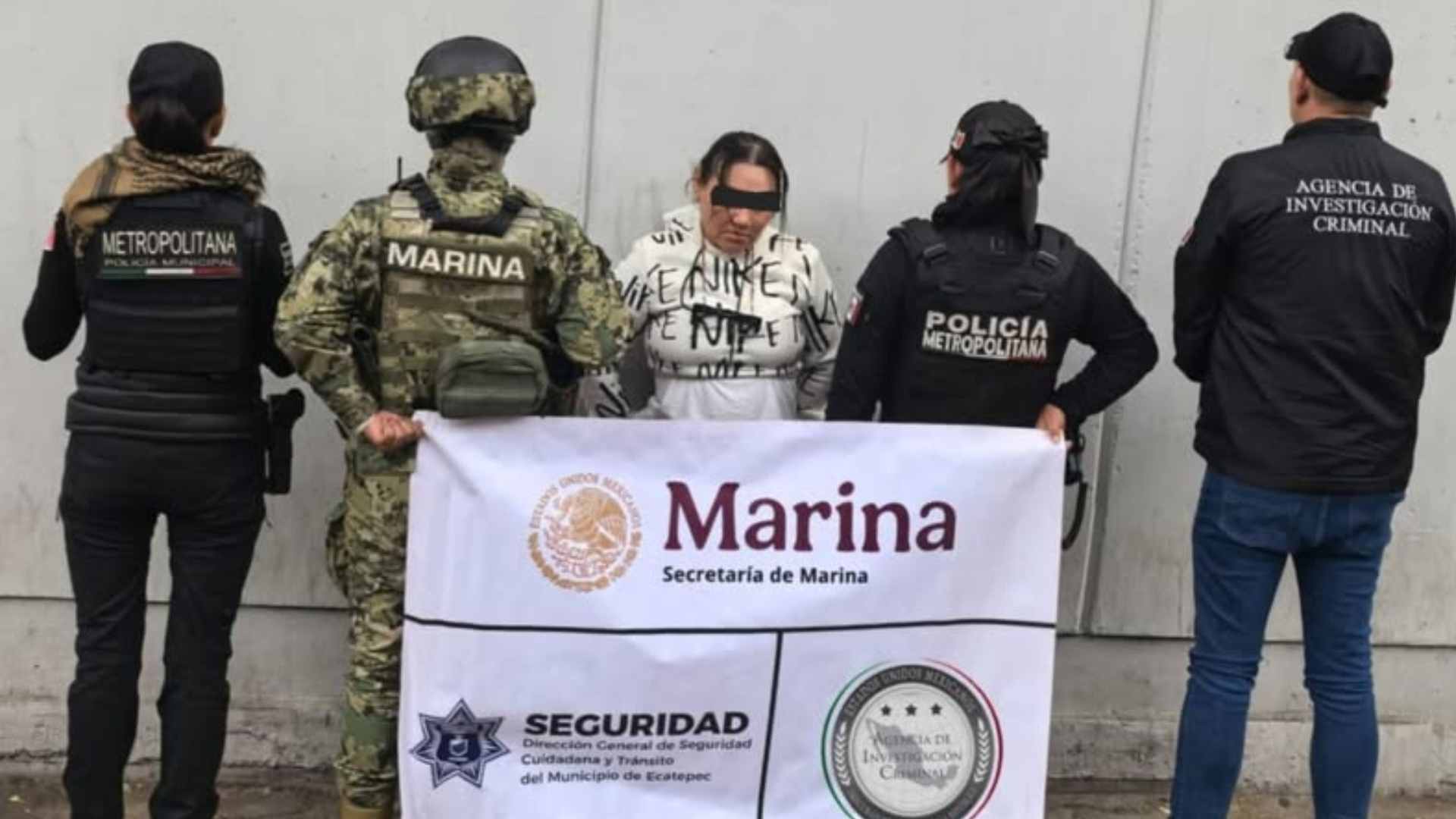Desarticulan red de extorsión; detienen a Nancy “N” mujer colombiana vinculada a La Chokiza