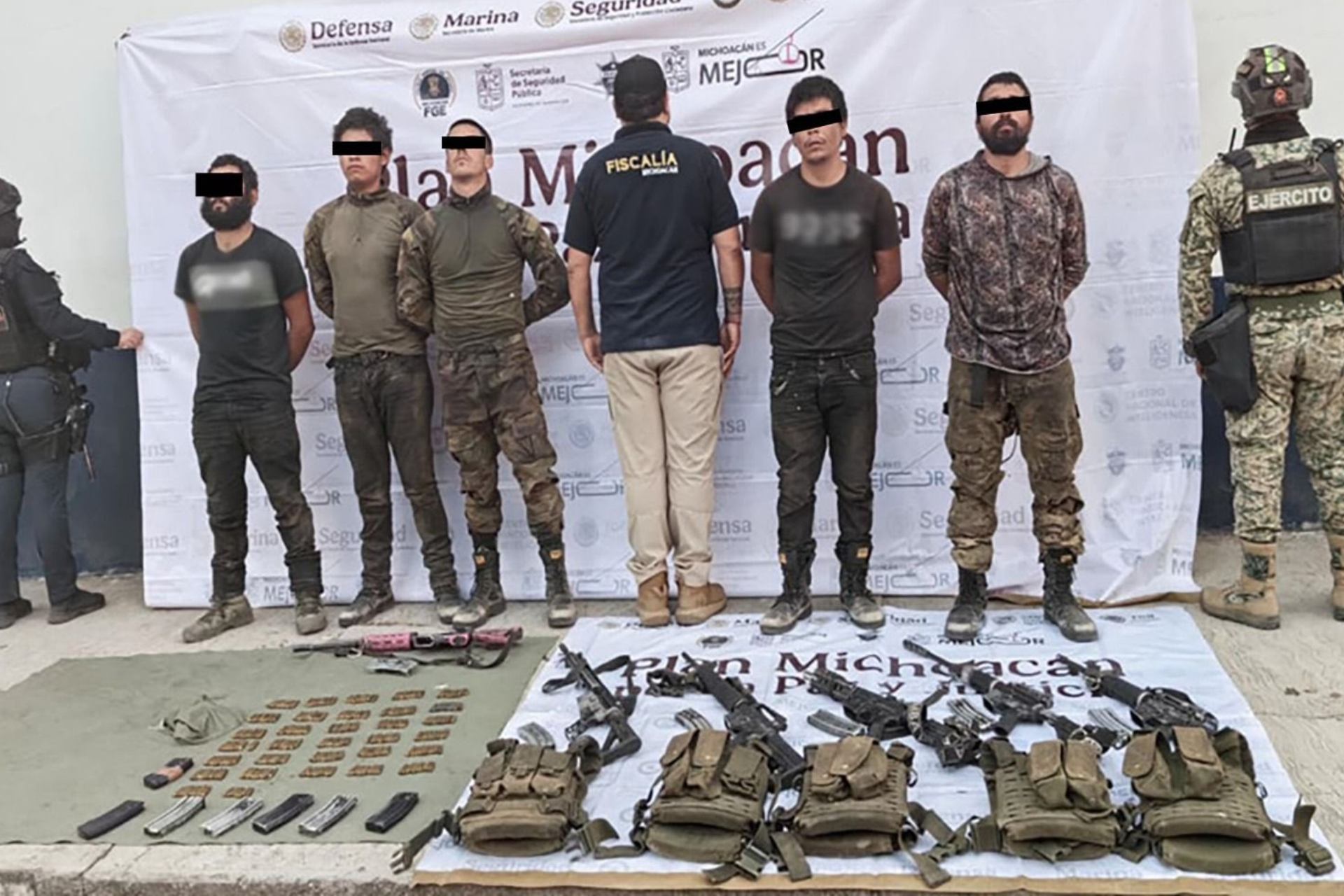 Plan Michoacán: Nueve detenidos en el cierre de 2025