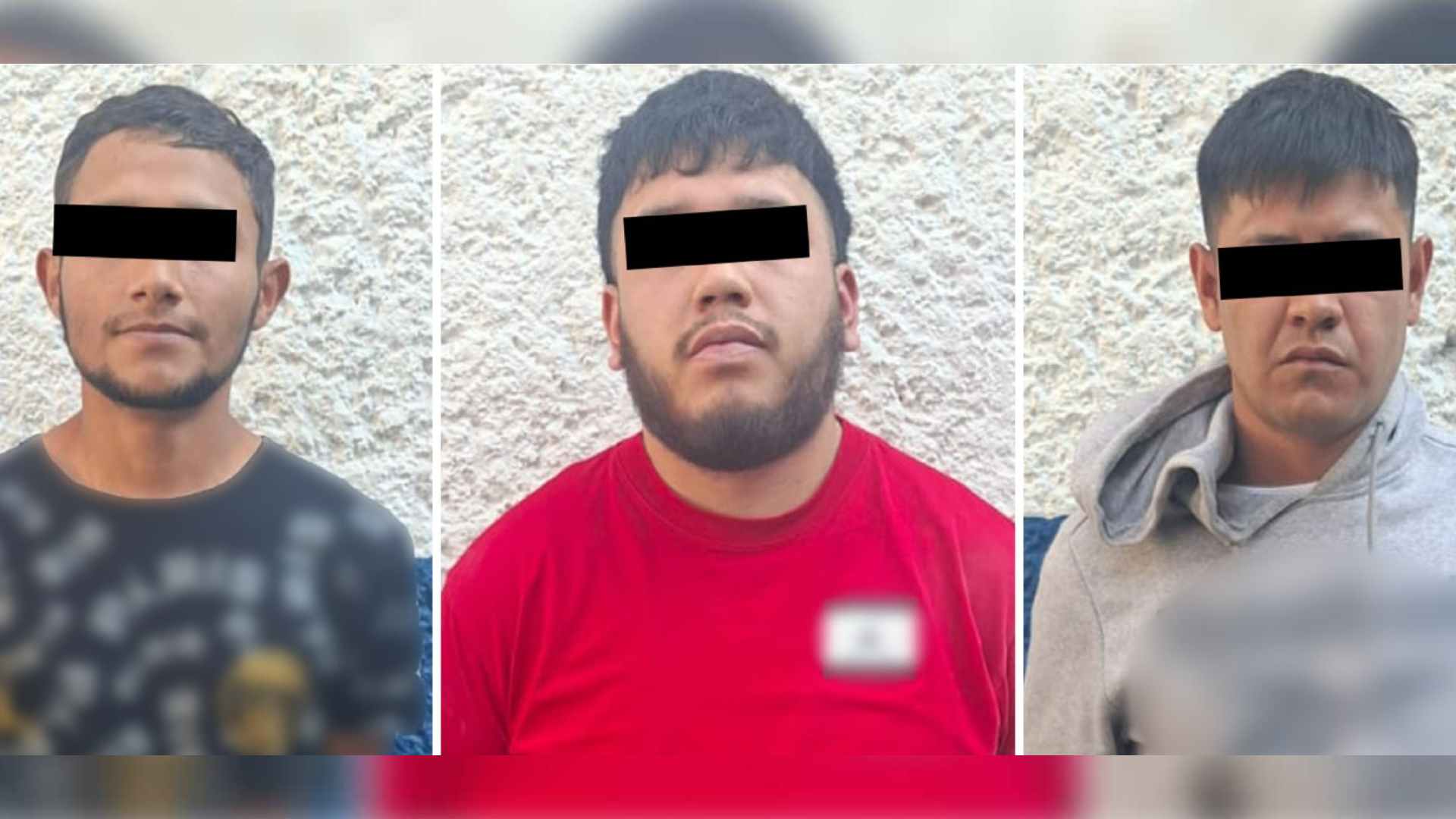 Detienen a tres presuntos extorsionadores de comerciantes en el Centro de la CDMX