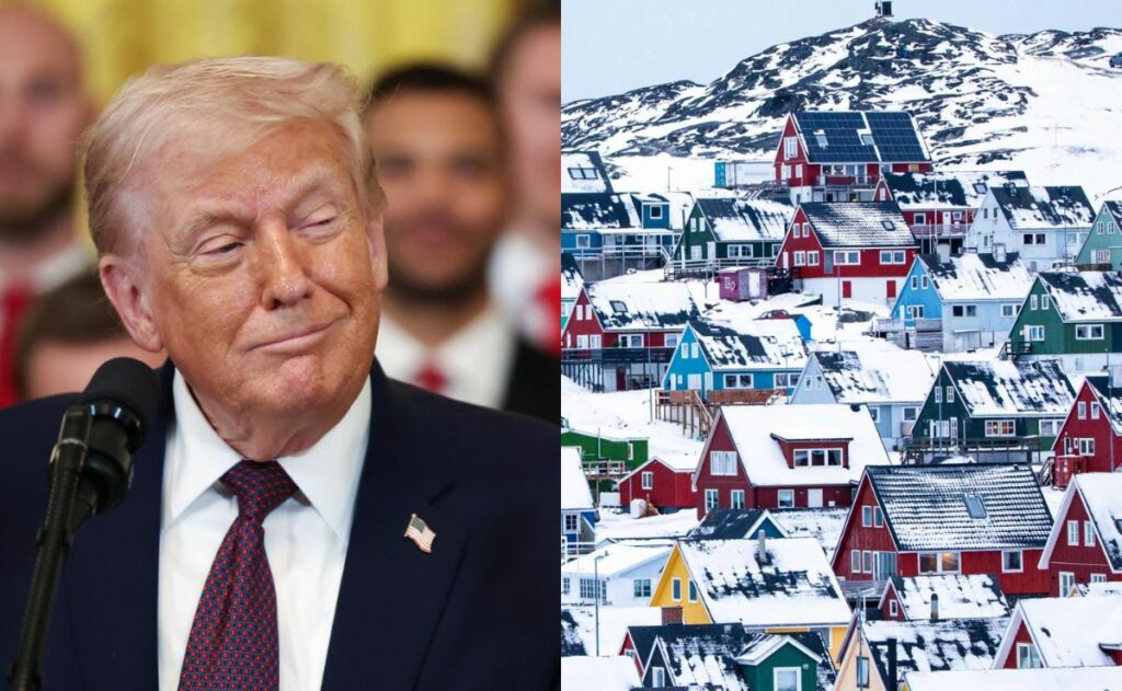 Trump usa la IA para simular su conquista de Groenlandia