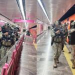 Ejército realiza ejercicio antiterrorista en Metro CDMX previo al Mundial 2026