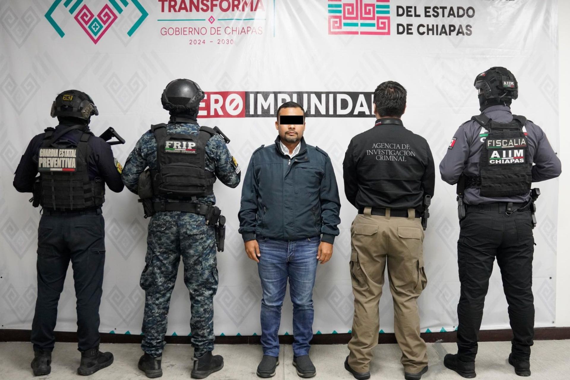 Detienen al alcalde de Cintalapa, Chiapas; lo acusan de corrupción y vínculos con criminales