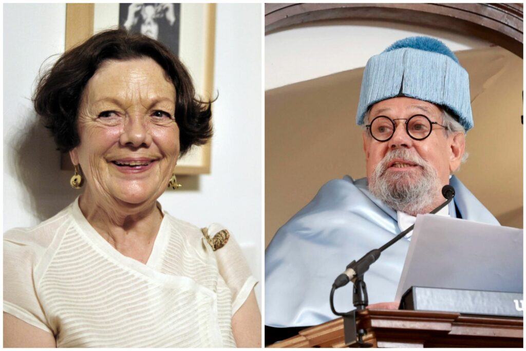 Los 10 personajes que marcaron México en el 2025: desde Sheinbaum hasta el ciclista Isaac del Toro - graciela-iturbide-gonzalo-celorio-1024x683