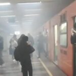 Metro CDMX inicia la semana con humo en la Línea 3