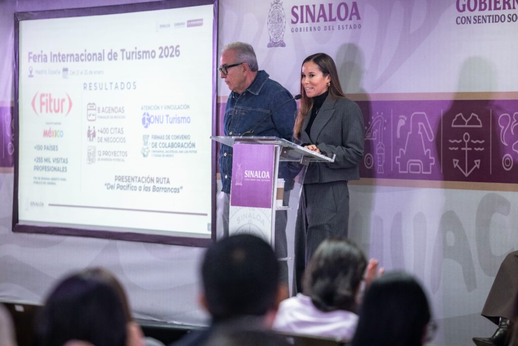Sinaloa amplía su presencia internacional en la Fitur