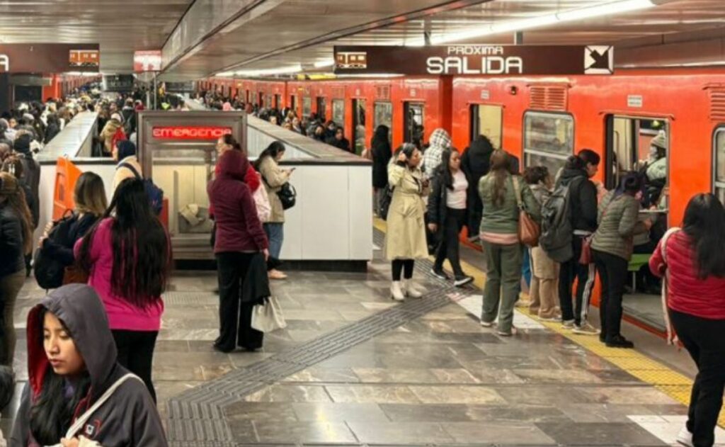 Metro CDMX, con servicio lento en 6 líneas