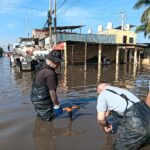 Lluvias provocan inundaciones en Tlajomulco; Conagua activa apoyo emergente