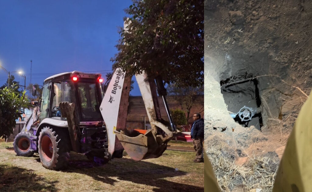 Localizan toma clandestina de combustible en Azcapotzalco