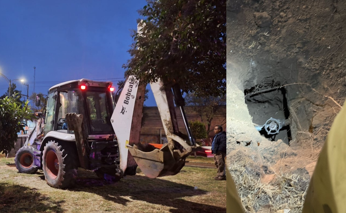 Localizan toma clandestina de combustible en Azcapotzalco