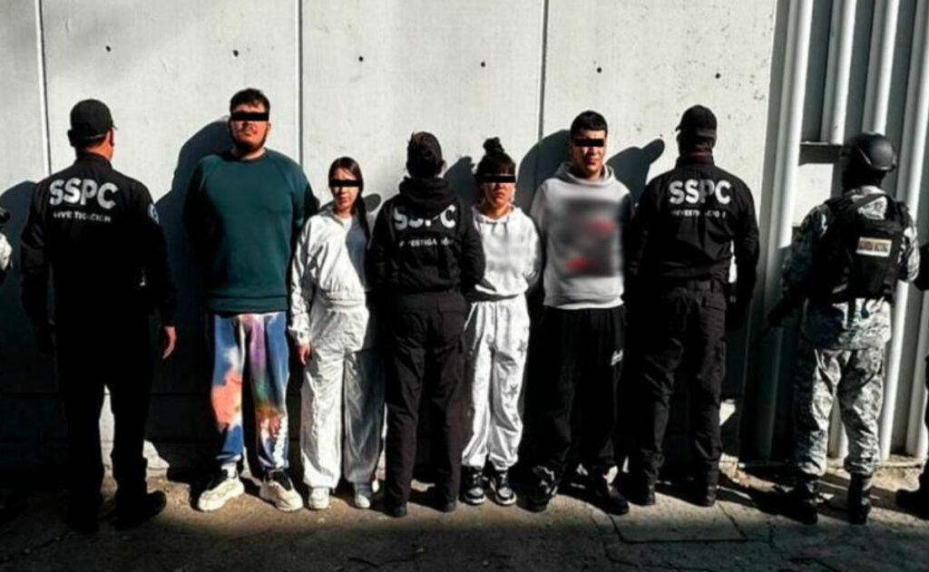 Detienen en CDMX a seis integrantes del Tren de Aragua