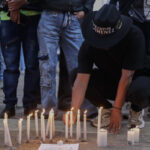 Miles de personas se reúnen en Bogotá para despedir con música y velas a Yeison Jiménez