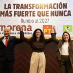 Morena, PT y PVEM refrendan coalición de cara a elecciones de 2027