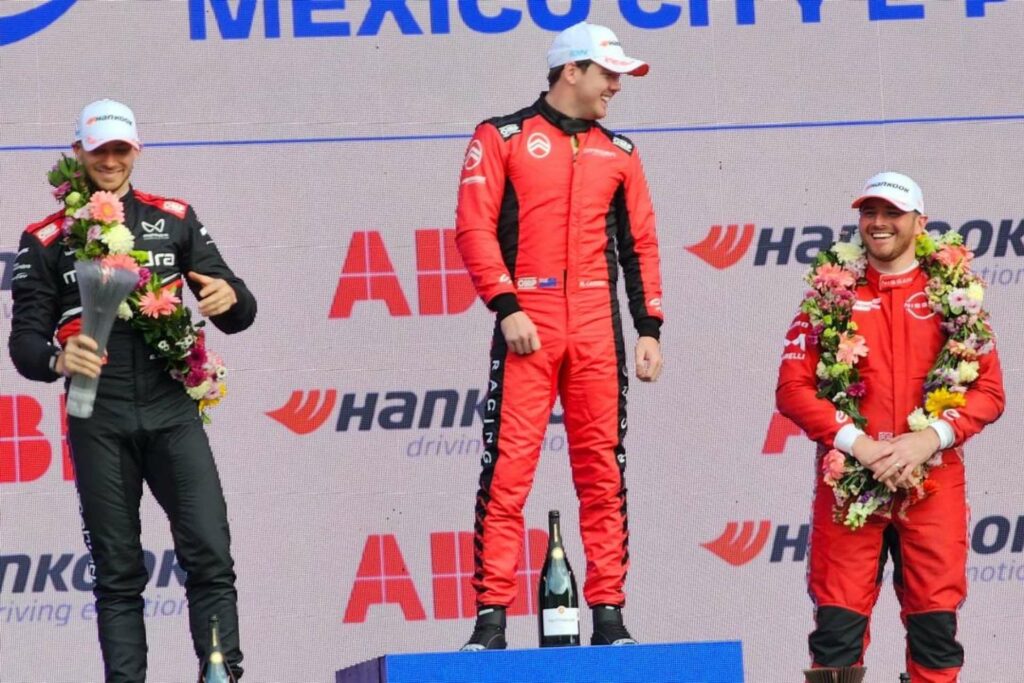 Cassidy es el nuevo líder del campeonato de Fórmula E tras ganar el E-Prix de la Ciudad de México