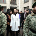 Video: Así evacuaron Palacio Nacional durante la conferencia matutina de Sheinbaum por el sismo del 2 de enero