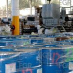 Autoridades destruyen más de 100 toneladas de sustancias y precursores químicos