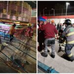 Video: Tres heridos tras salir disparados de juego mecánico en Puebla