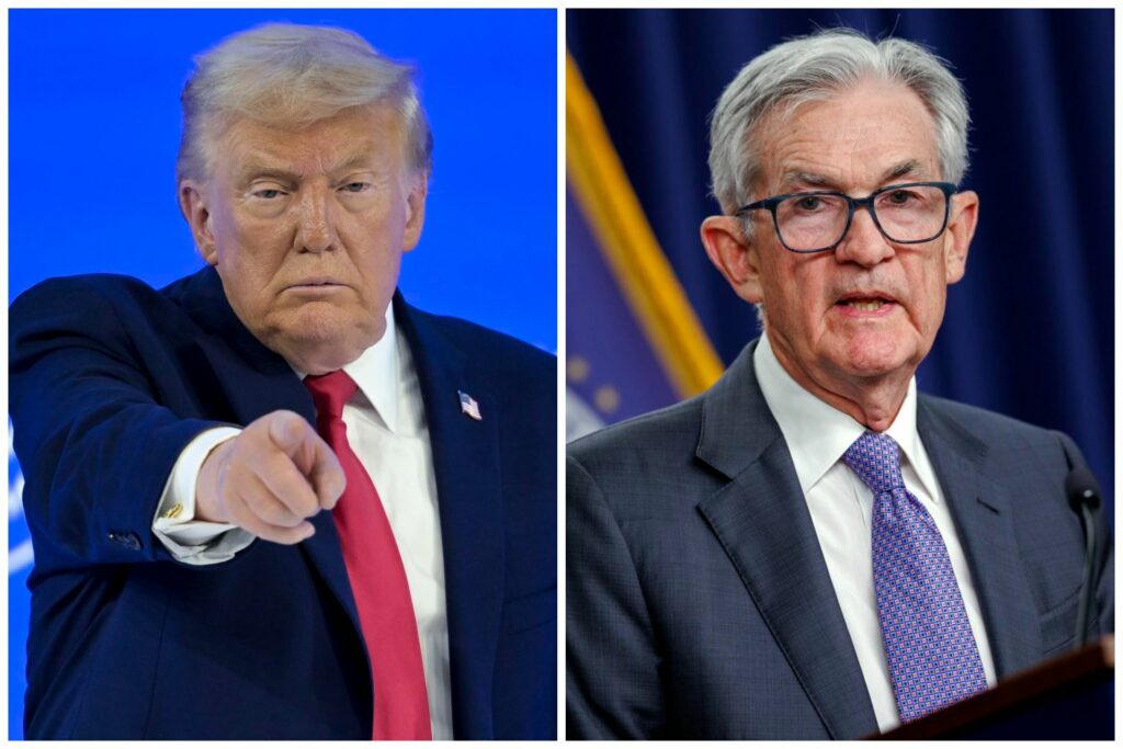 Trump se lanza de nuevo contra el presidente de la Fed tras congelar las tasas