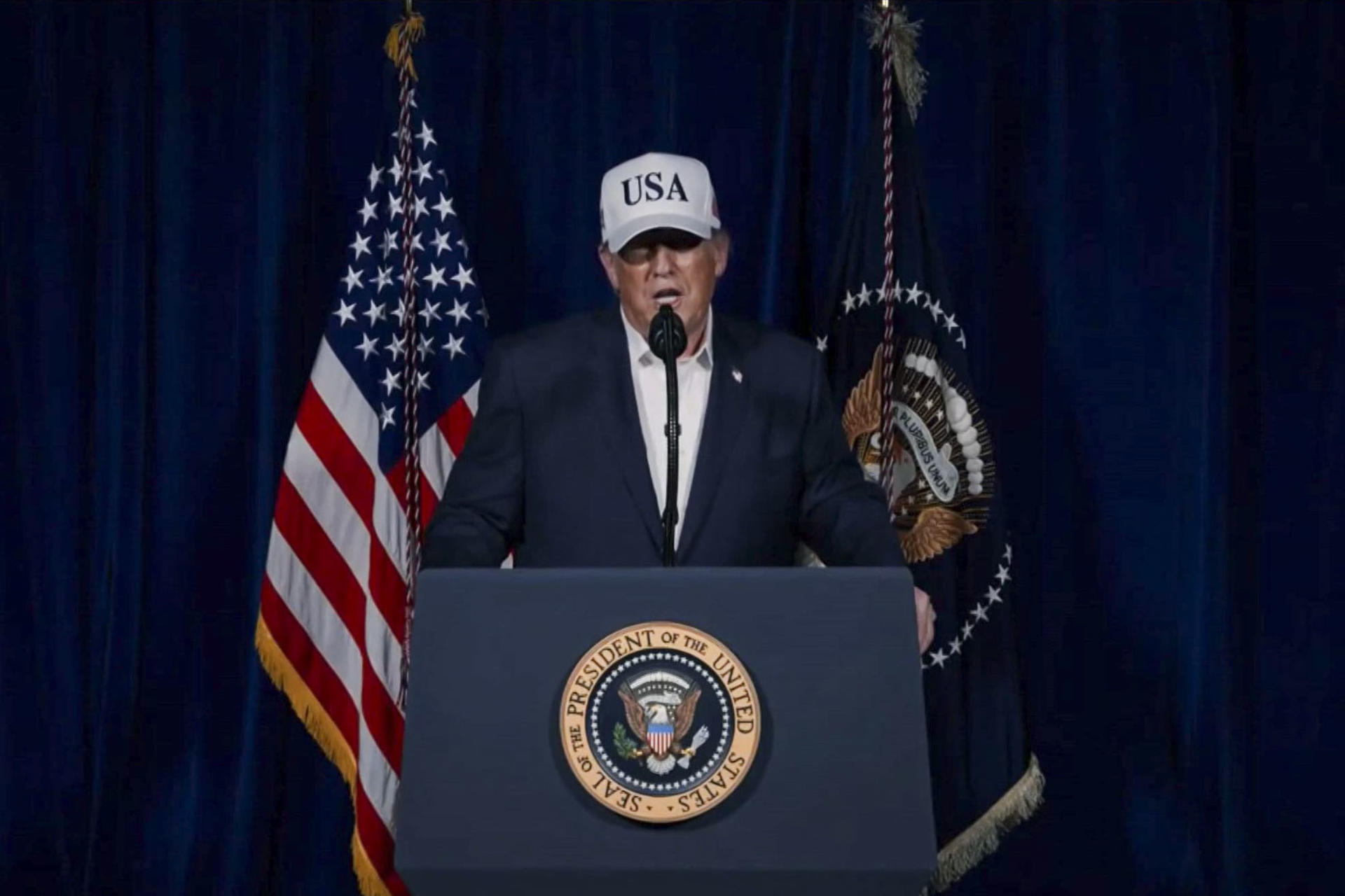 ‘El momento de su libertad está cerca’; el mensaje de Trump al pueblo de Irán