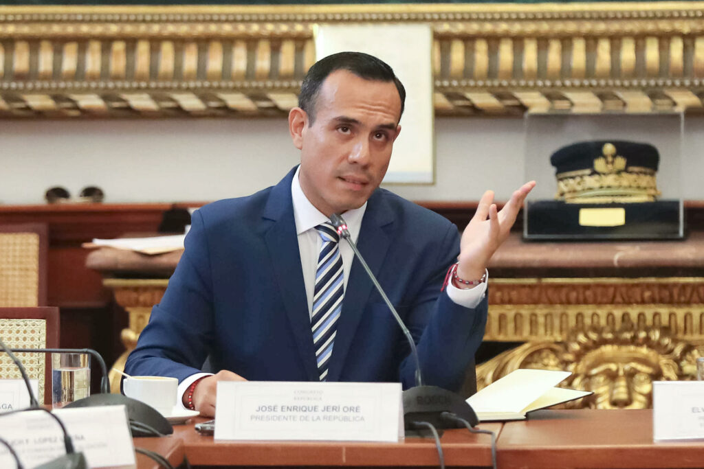 José Jerí, al borde de engrosar la lista de presidentes destituidos en Perú