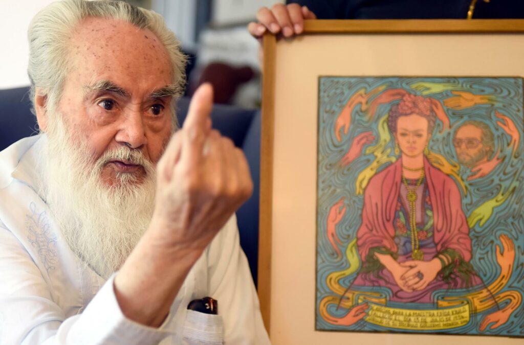 Muere a los 102 años el pintor Guillermo Monroy Becerril, alumno de Frida Kahlo