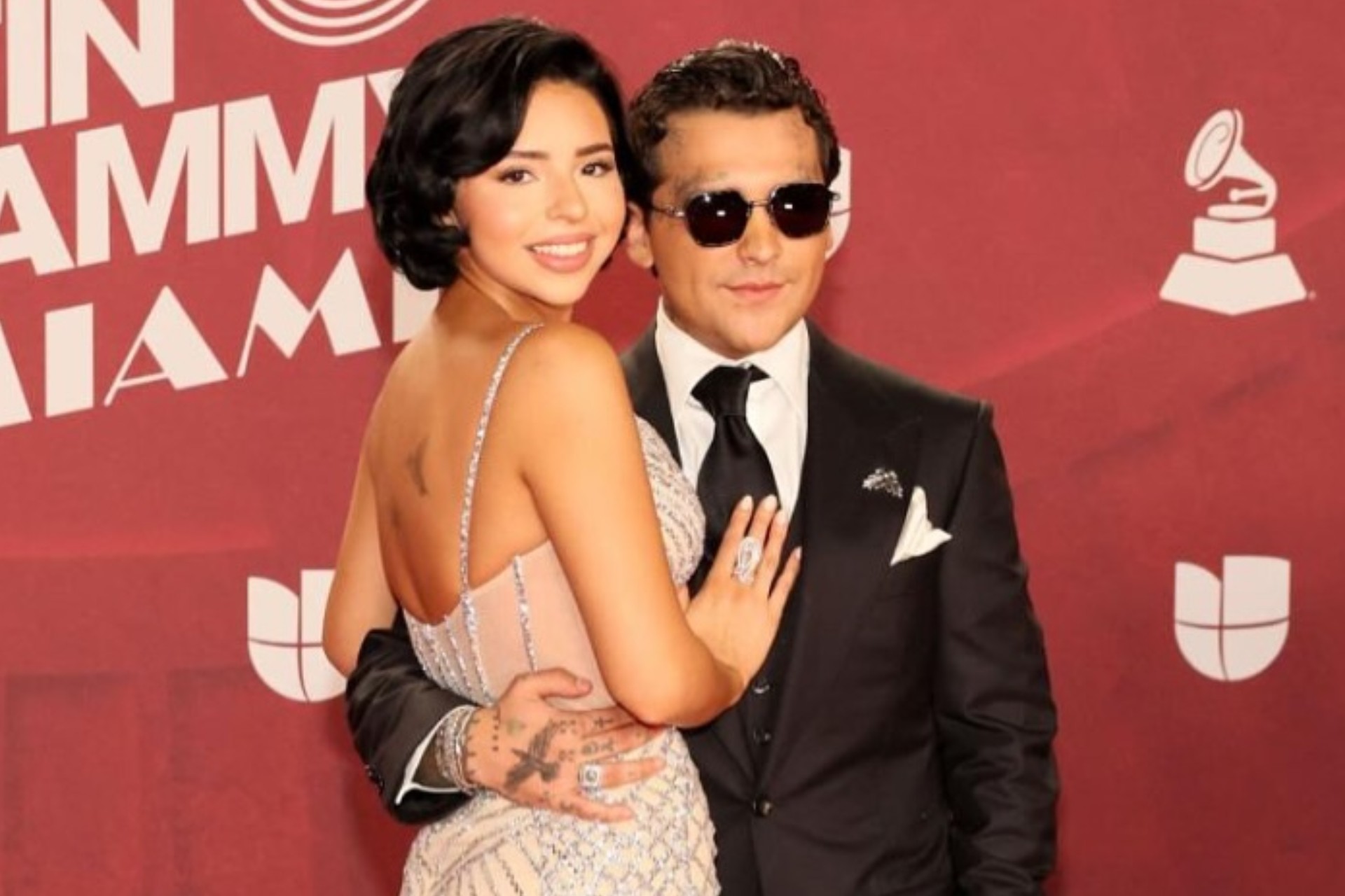 Video: Ángela Aguilar y Christian Nodal fueron escoltados por fuerzas de seguridad tras balacera en Zacatecas