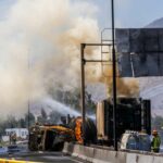 Video: Camión de gas explota en autopista de Chile; hay 4 muertos