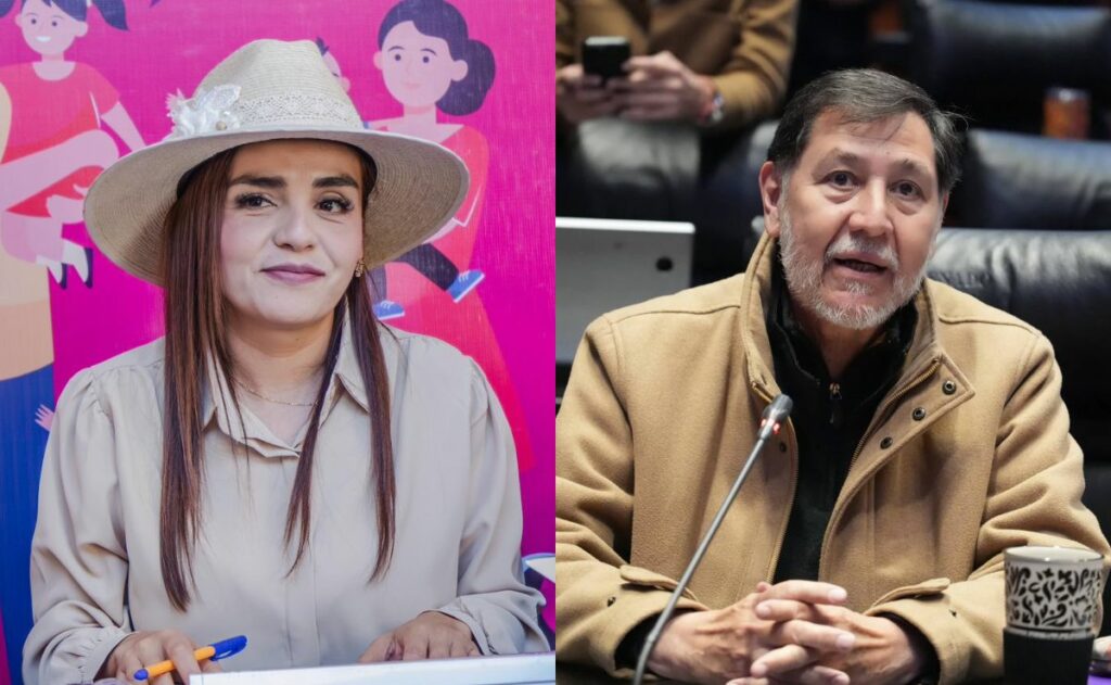 Grecia Quiroz celebra sanción a Noroña; senador niega hostigamiento