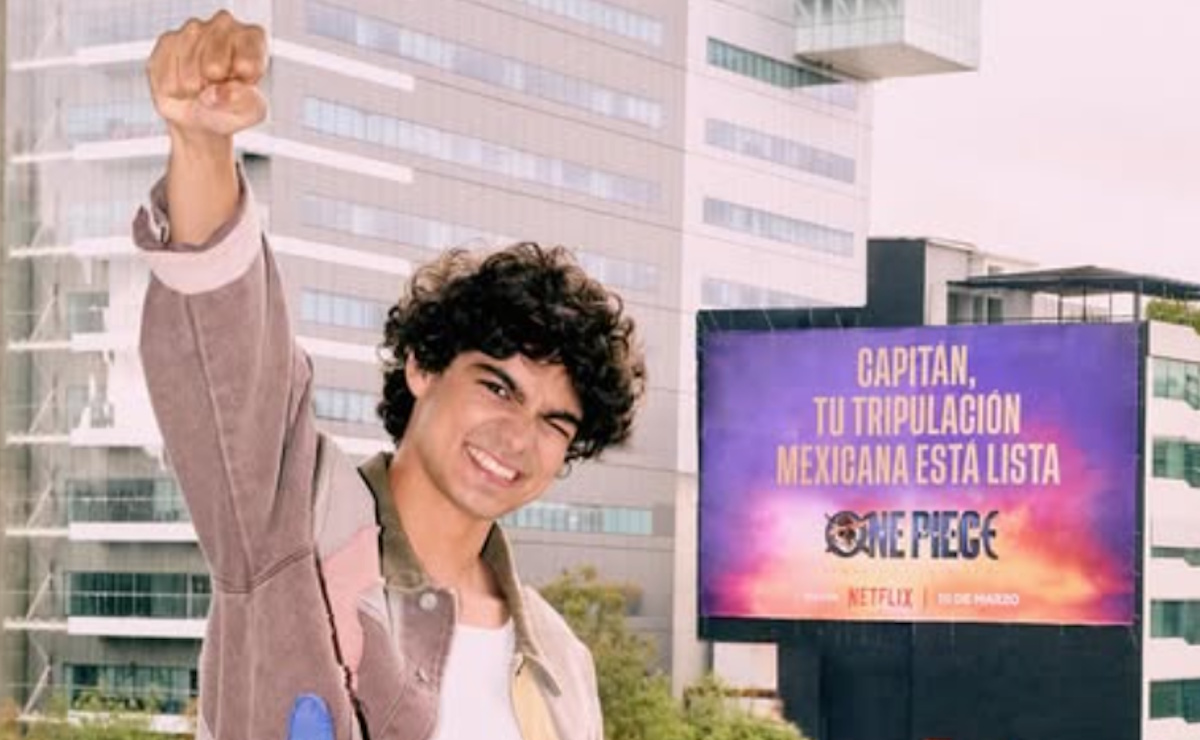 Iñaki Godoy presenta nueva temporada de ‘One Piece’ en ring de lucha libre