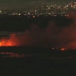 Incendio en Nezahualcóyotl, Edomex: Humo llega hasta la CDMX en plena contingencia ambiental
