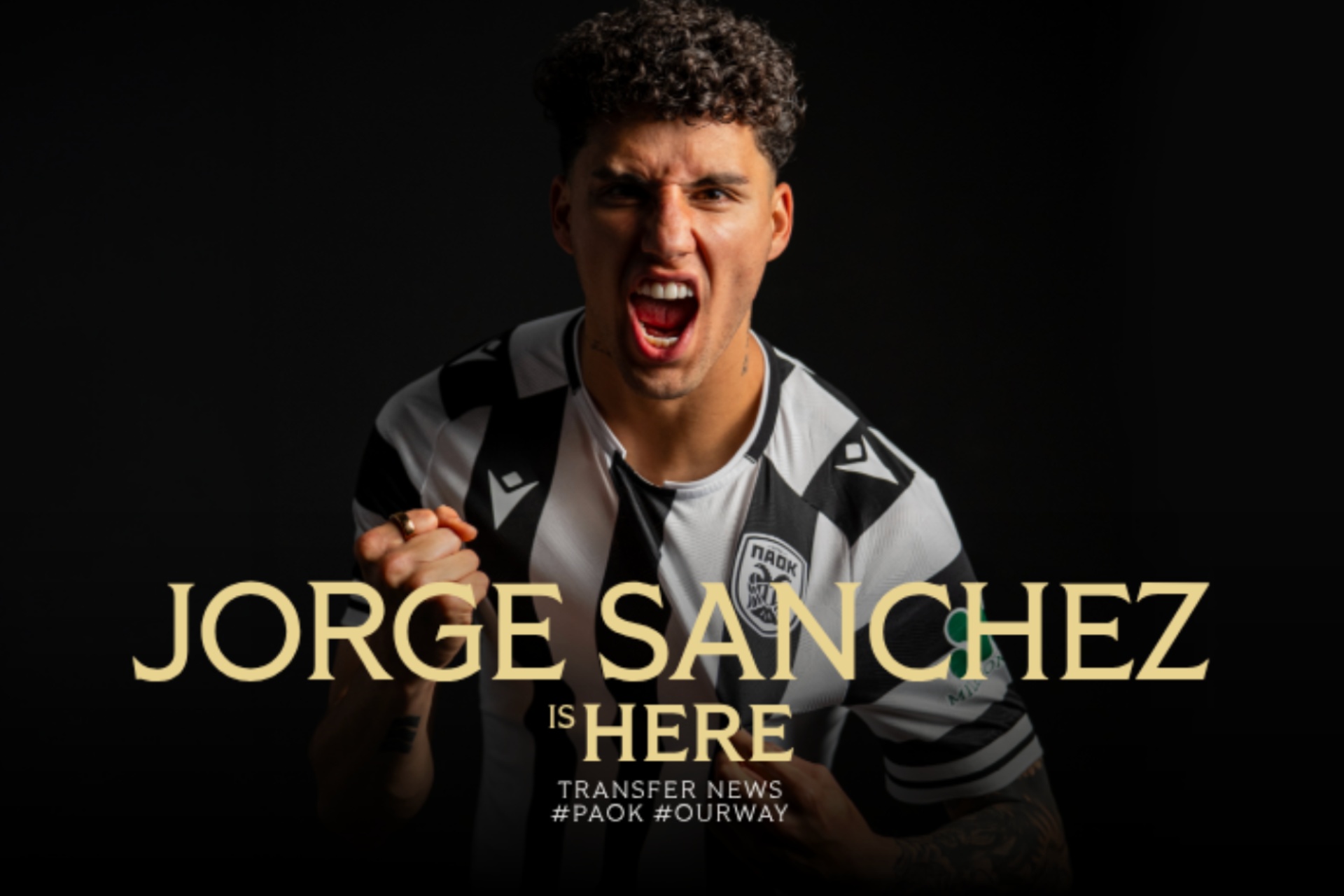 PAOK griego anuncia la contratación del futbolista mexicano Jorge Sánchez